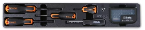 BETA BW 2120L-E/T91-E Worker 91 darabos szerszámkészlet lemez szerszámládában,általános karbantartáshoz