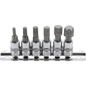   BGS technic 6 részes Spline bitfej készlet, 1/4", M4-M12 (BGS 2162)