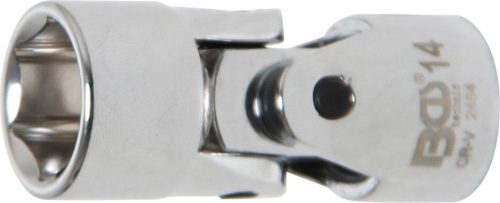 BGS technic 3/8" Univerzális csuklós dugókulcs, 14 mm (BGS 2454)