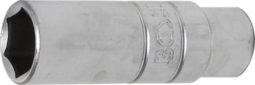 BGS technic Gyújtógyertya kulcs, szatén króm galvanizált, 3/8", 16mm (BGS 2471)