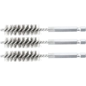   BGS technic Acélkefe készlet | 13 mm | 1/4" | 3 darabos | a BGS 3078 kefekészlethez (BGS 3078-13-S)