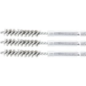   BGS technic Acélkefe készlet | 9 mm | 1/4" | 3 darabos | a BGS 3078 kefekészlethez (BGS 3078-9-S)