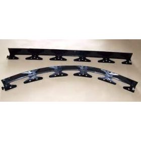   Műanyag ágyásszegély SOROLHATÓ 70, 1m x 7cm x 6,5cm fekete