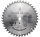 Kraftmann Karbid hegyű körfűrész tárcsa, 350 x 30 x 3.4 mm, 40 fogú (BGS 3958)