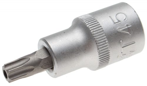 BGS technic Biztonsági Torx bitfej, 1/2", fúrt. T45, 53 mm hosszú (BGS 4327)