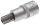 BGS technic Biztonsági Torx bitfej, 1/2", fúrt. T55, 53 mm hosszú (BGS 4329)