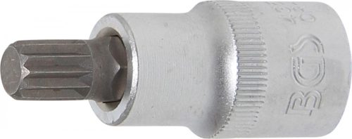 BGS technic Spline típusú bitfej, 1/2", hossza: 53mm, M10 (BGS 4353)