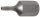 BGS technic Biztonsági Torx bit, fúrt T10 3/8" hossza: 30mm (BGS 4610)