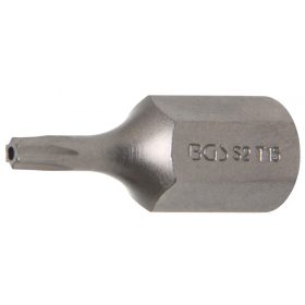   BGS technic Biztonsági Torx bit, fúrt T15 3/8" hossza: 30mm (BGS 4615)