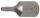 BGS technic Biztonsági Torx bit, fúrt T15 3/8" hossza: 30mm (BGS 4615)