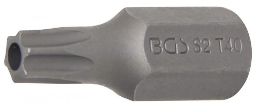 BGS technic Biztonsági Torx bit, fúrt T40 3/8" hossza: 30mm (BGS 4640)