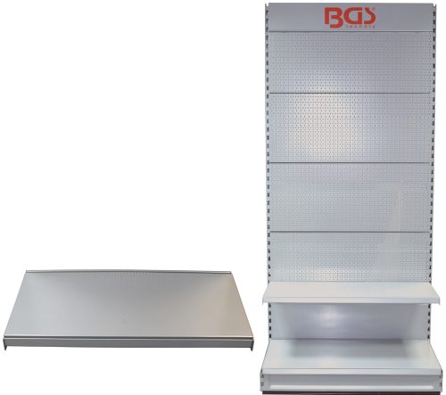 BGS technic 100 x 47cm Plusz polc a BGS 49 bemutatófalhoz (BGS 49-3)