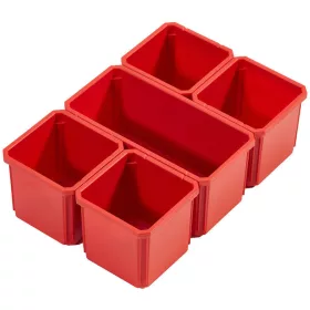   Milwaukee Kivehető tároló doboz készlet PACKOUT™ nagy rendszerezőhöz és közepes rendszerezőhöz, 5 részes