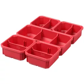   Milwaukee Kivehető tároló doboz készlet PACKOUT™ keskeny rendszerezőhöz és kompakt keskeny rendszerezőhöz, 5 részes