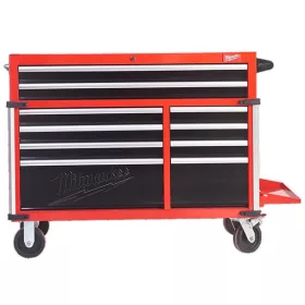   Milwaukee 46˝ / 117 cm 10 fiókos acél szerszámkocsi - 1 db