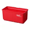 Milwaukee PACKOUT™ tároló doboz kivehető elválasztóval és belső tálcával, 203 x 102 x 102 mm, 2 db/csomag