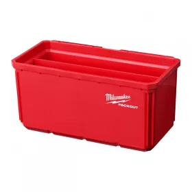   Milwaukee PACKOUT™ tároló doboz kivehető elválasztóval és belső tálcával, 203 x 102 x 102 mm, 2 db/csomag