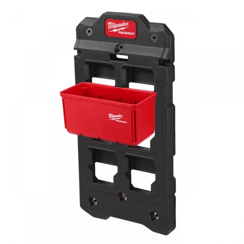 Milwaukee PACKOUT™ tároló doboz kivehető elválasztóval és belső tálcával, 203 x 102 x 102 mm, 2 db/csomag