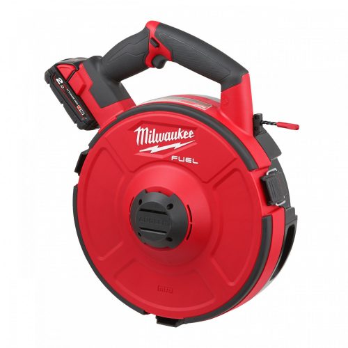Milwaukee M18 FPFT-202 30m NC Set FUEL™ akkus szénkefe nélküli kábelbehúzó (2 x 2.0 Ah Li-ion akkuval)