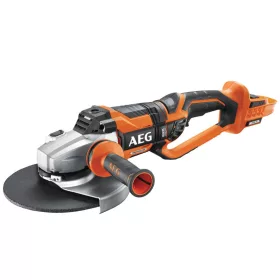   AEG BEWS 18-230 BL-0 18 V szénkefe nélküli sarokcsiszoló 230 mm, akkumulátor és töltő nélkül , AVS pótgfogantyú, FIXTEC, védőbukolat, koffer