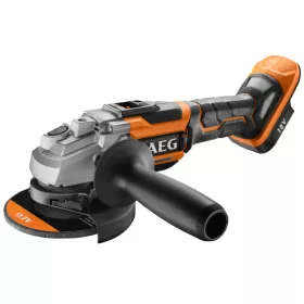   AEG BEWS 18-125BL-0 18 V szénkefe nélküli sarokcsiszoló 125 mm, akkumulátor és töltő nélkül , AVS pótgfogantyú, védőbukolat, kartondobozban