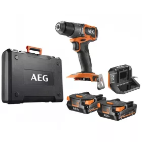   AEG BSB 18SBL2-202C akkus szénkefe nélküli Subcompact ütvefúró-csavarozó - 65Nm (2 x 2.0 Ah Li-ion akkuval, kofferben)