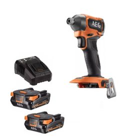   AEG BSS 18SBL2-0 akkus szénkefe nélküli Subcompact ütvecsavarozó - 200Nm 2db akkuval és AJÁNDÉK töltővel