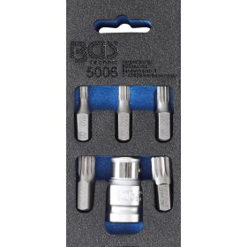   BGS technic 6 részes Spline típusú bitfej készlet (BGS 5006)