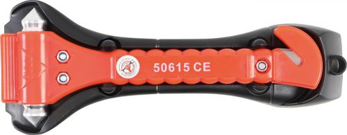 Kraftmann Vészhelyzeti kalapács biztonsági öv vágóval (BGS 50615)