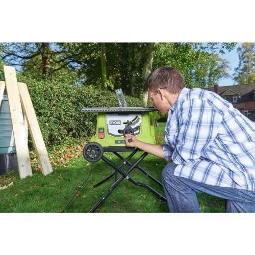 Ryobi RTS1800EF-G asztali körfűrész állvánnyal - 1800W