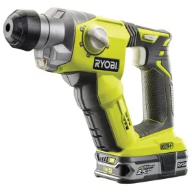   Ryobi R18SDS-125S akkus SDS-plus fúró-vésőkalapács (1 x 2.5 Ah Li-ion akkuval)