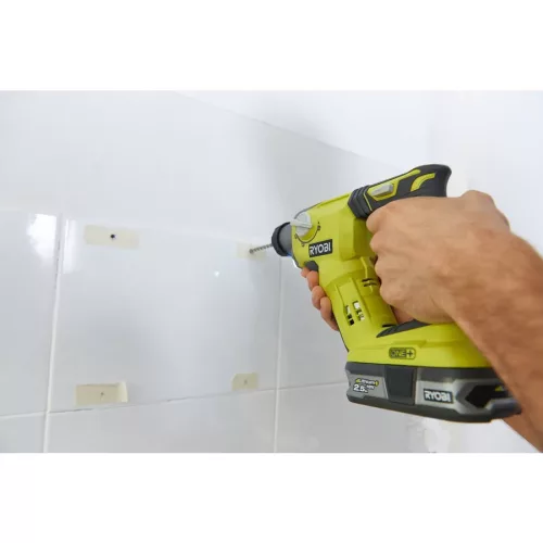 Ryobi R18SDS-125S akkus SDS-plus fúró-vésőkalapács (1 x 2.5 Ah Li-ion akkuval)
