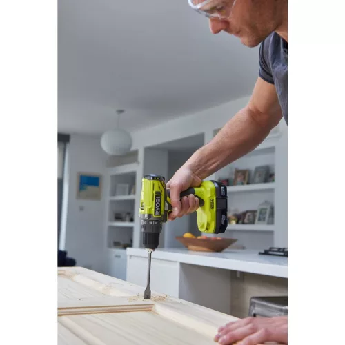 Ryobi R18DD2-220S akkus fúró-csavarozó - 40 Nm (2 x 2.0 Ah Li-ion akkuval)