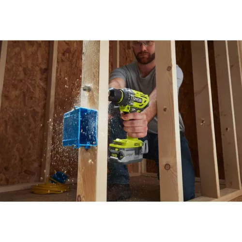 Ryobi R18PD7-220B akkus szénkefe nélküli ütvefúró-csavarozó - 85 Nm (2 x 2.0 Ah Li-ion akkuval)