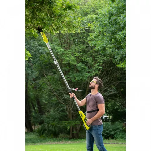 Ryobi RY18PLA-0 akkus teleszkópos nyeles ágvágó (akku és töltő nélkül)
