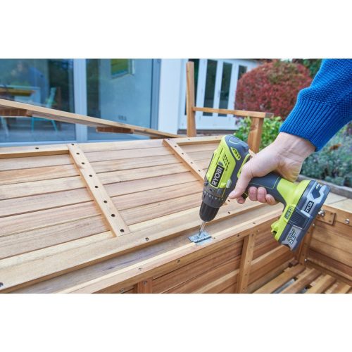 Ryobi R18PD2-215G akkus ütvefúró-csavarozó - 40 Nm (2 x 1.5 Ah Li-ion akkuval)