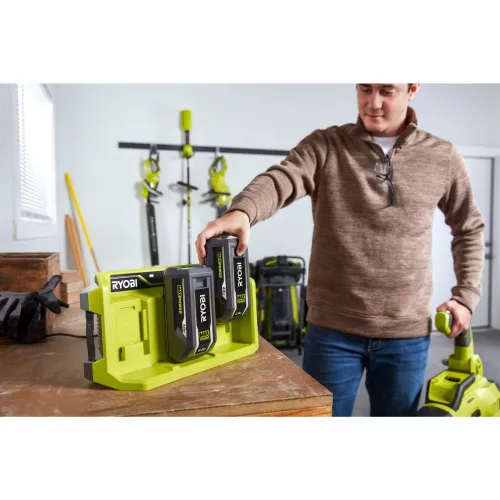 Ryobi RY36C3PA 36 V 3 portos akkumulátor töltő MAX POWER™ akkumulátorokhoz