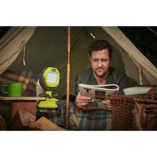 Ryobi RLCL18-0 akkus csíptethető LED lámpa (akku és töltő nélkül) - 18V