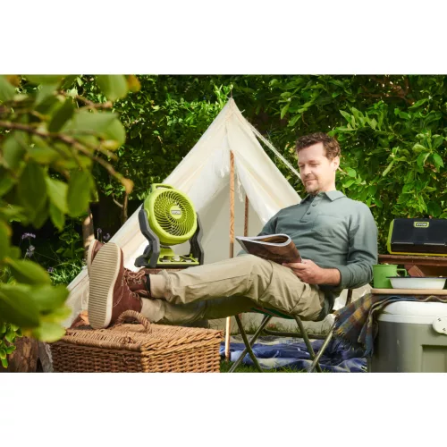 Ryobi RF18-0 akkus ventilátor (akku és töltő nélkül) - 18V