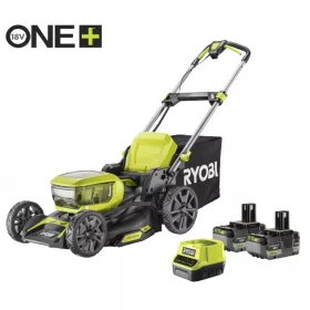   Ryobi RY18LMX46A-250 akkus fűnyíró (2 x 5.0 Ah Li-ion akkuval) - 2x18 V, 46 cm