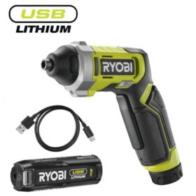   Ryobi RSD4-120T akkus csavarozó (1 x 2.0 Ah USB Li-ion akkuval) - 4V