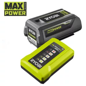   Ryobi RY36BK17B-140 36 V gyorstöltő és 1 db Lithium+ MAX POWER™ akkumulátor - 36V, 4.0 Ah
