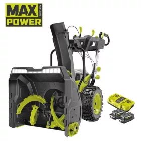   Ryobi RY36STX61A-260F akkus hómaró (2 x 6.0 Ah Li-ion akkuval) - 36V, 61 cm