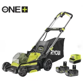   Ryobi RY18LMX40C-240 akkus fűnyíró (2 x 4.0 Ah Li-ion akkuval) 18V, 40 cm