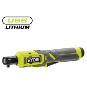   Ryobi RR14W4-0 akkus racsnis csavarkulcs (akku és USB kábel nélkül) - 4V