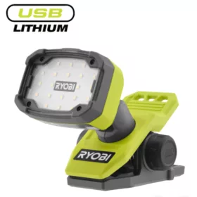   Ryobi RLC4-0 akkus csíptethető lámpa (akku és USB kábel nélkül) - 4V