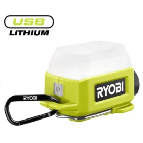   Ryobi RLA4-0 akkus térmegvilágító lámpa (akku és USB kábel nélkül) - 4V