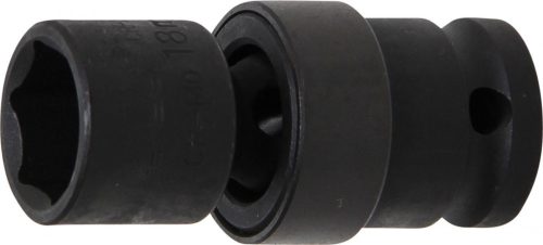 BGS technic 1/2" univerzális csuklós dugókulcs légkulcshoz, 18mm (BGS 5200-18)