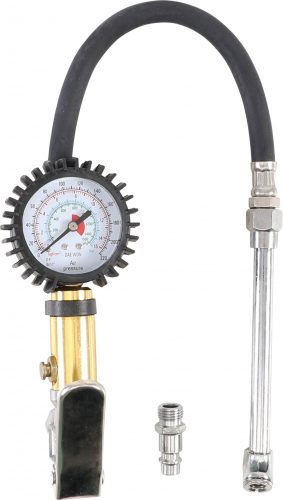 Kraftmann Kerékfuvató légnyomásmérővel | 0 - 15 bar (BGS 55412)