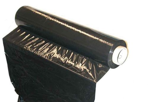 Kraftmann Műanyag csomagoló fólia, fekete (BGS 62)